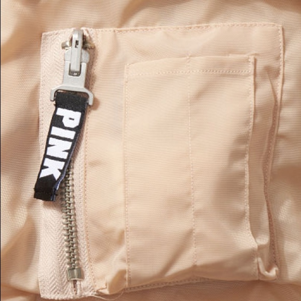 🎉Pink Victoria Secret Bomber Jacket - Picture 5 of 7